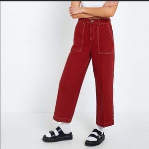 Urban Outfitters Red Carpenter pants